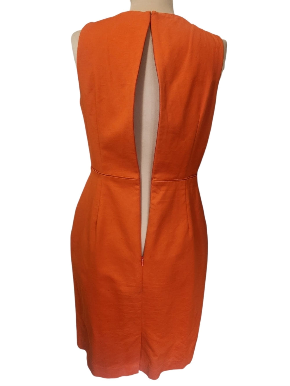 BANANA REPUBLIC Sleeveless Cotton Sheath Dress - Size 6 - Picture 10 of 15